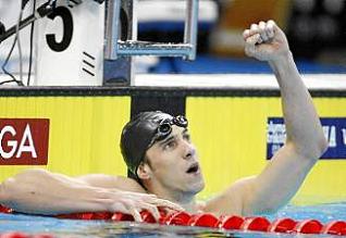 Phelps, nuevo record del mundo en 200 estilos