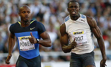 Powell vence a Bolt antes de los Juegos